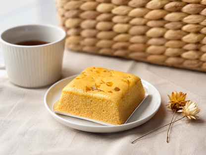 農薬不使用米粉のひんやりとろける ミニみかん&レモンピール生カステラ