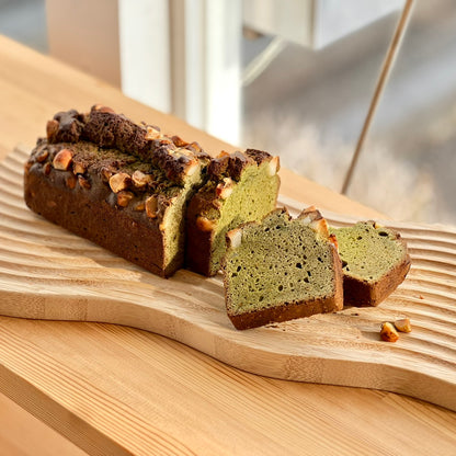 抹茶マカダミアのパウンド